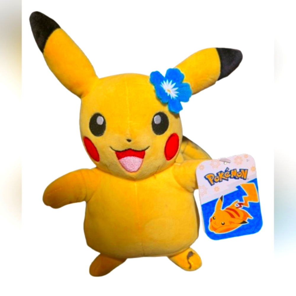 Pokemon Hawaiian Pikachu Plushie